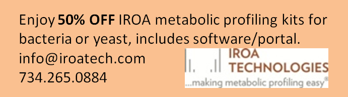 50% off IROA metabolic profiling kits