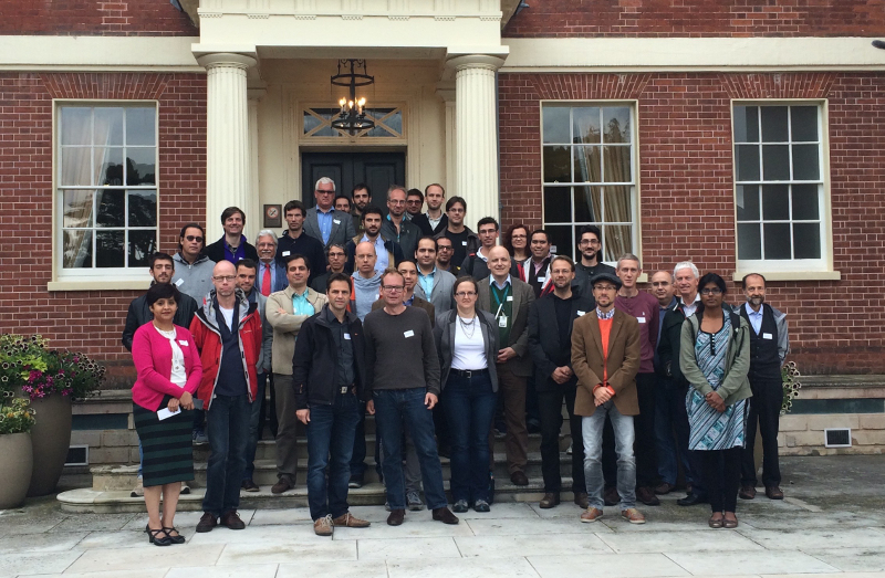 Photograph of the consortium members at the

          kick-off meeting