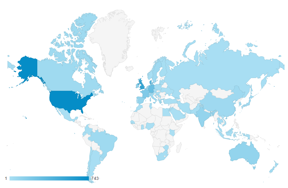 Where our

              users are globally