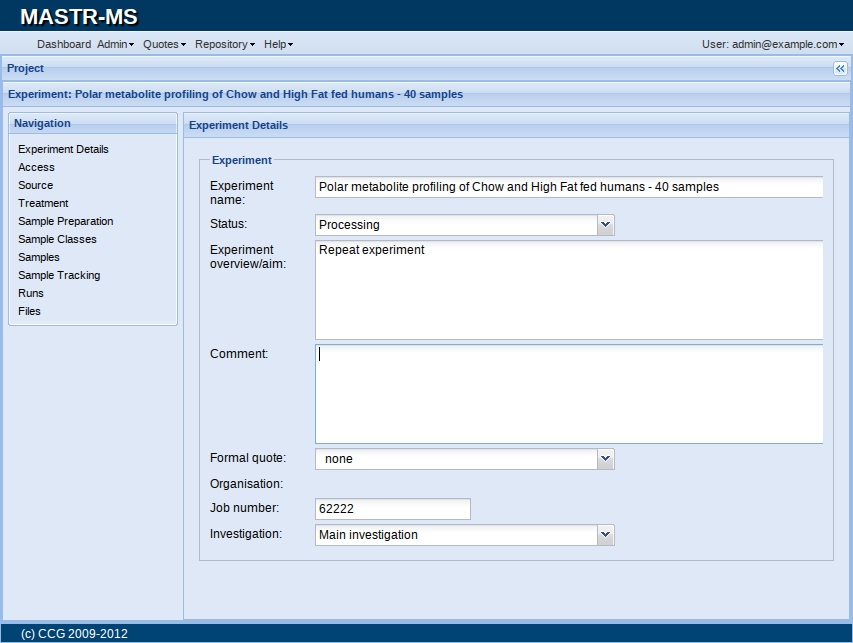 MASTR-MS portal